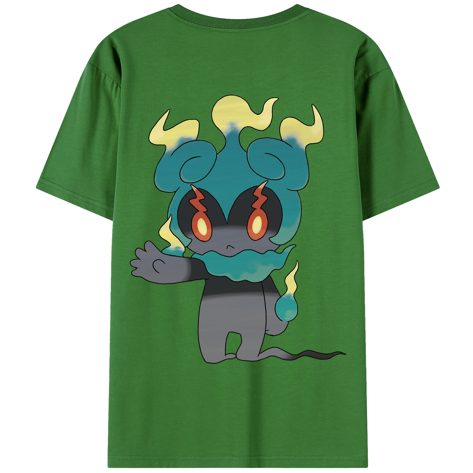 （画像用） ポケットモンスター Pokémon レディース半袖Tシャツ(バックプリント)